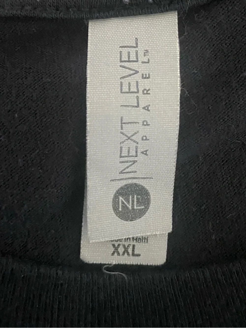 Next Level Apparel Black Chucky 